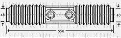 Пыльник, рулевое управление BORG & BECK купить