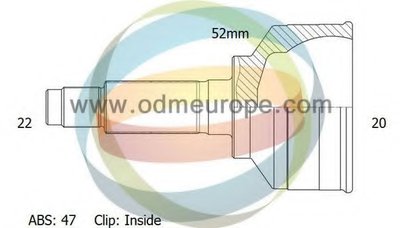 Шарнирный комплект, приводной вал ODM-MULTIPARTS купить