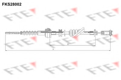 Тросик сцепления FTE купить