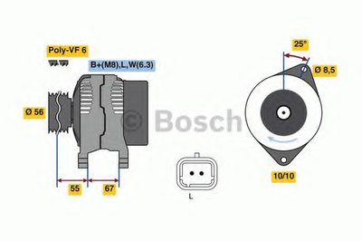 Генератор BOSCH купить