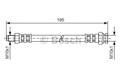 Тормозной шланг BOSCH купить