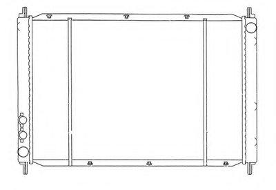 Радиатор, охлаждение двигателя NRF купить