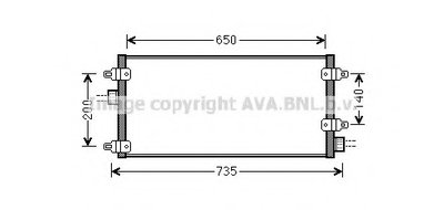 Конденсатор, кондиционер AVA QUALITY COOLING купить
