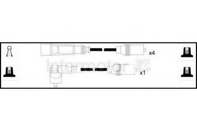 Комплект проводов зажигания Intermotor STANDARD купить