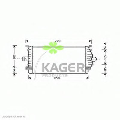 Интеркулер KAGER купить