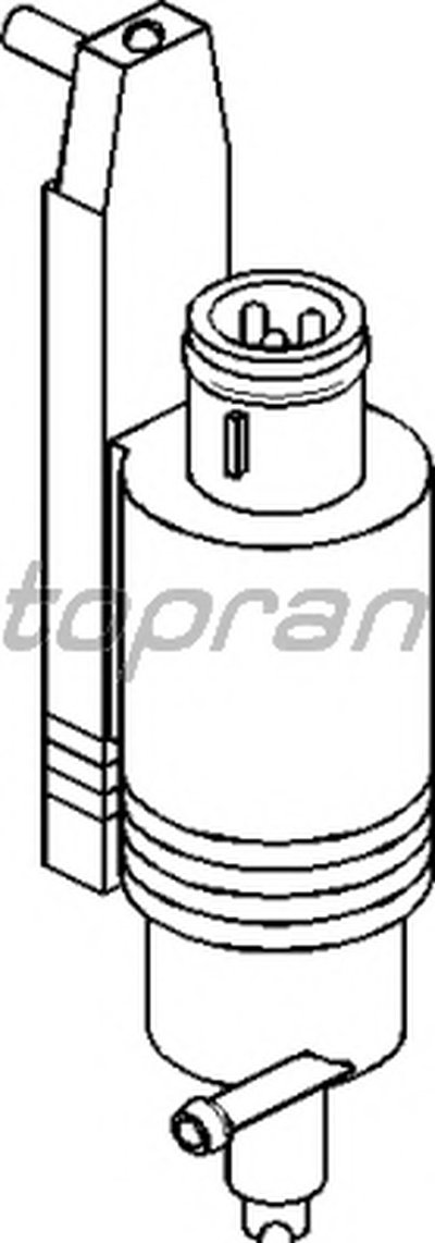 Водяной насос, система очистки окон TOPRAN купить