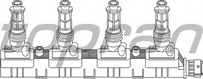 Катушка зажигания TOPRAN купить