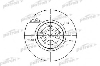 Тормозной диск PATRON купить