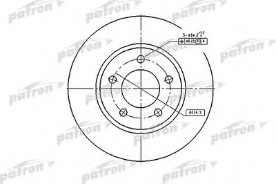 Тормозной диск PATRON купить