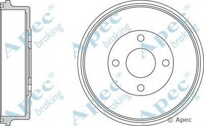 Тормозной барабан APEC braking купить