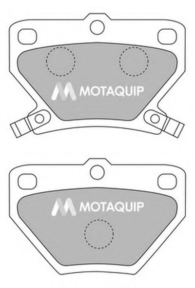 Комплект тормозных колодок, дисковый тормоз MOTAQUIP купить