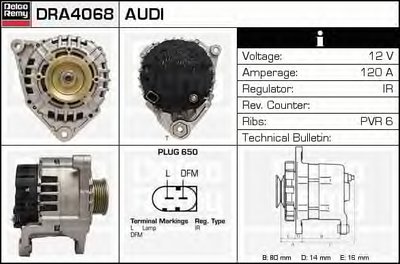 Генератор Remanufactured REMY (Light Duty) DELCO REMY купить