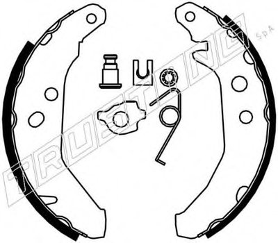 Комплект тормозных колодок TRUSTING купить
