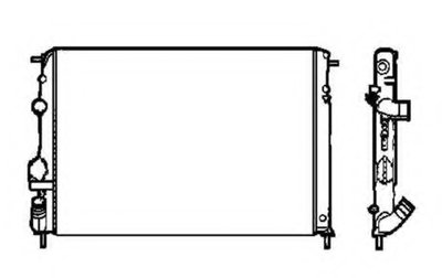 Радиатор, охлаждение двигателя NRF купить