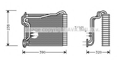 Испаритель, кондиционер AVA QUALITY COOLING купить