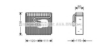 Испаритель, кондиционер AVA QUALITY COOLING купить