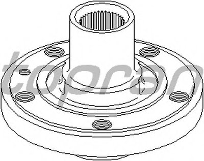 ? колесн. ступицы = TOPRAN купить