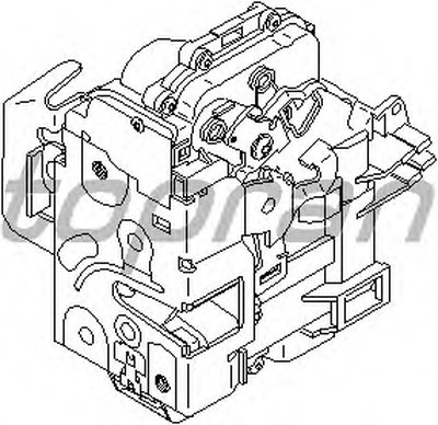 Замок двери TOPRAN купить