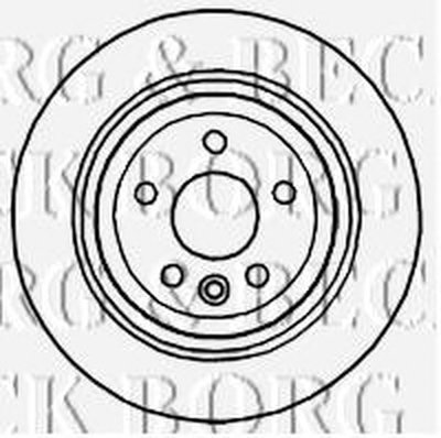 Тормозной диск BORG & BECK купить