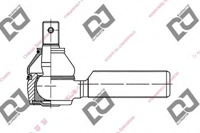 Наконечник поперечной рулевой тяги DJ PARTS купить