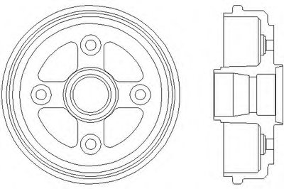 Тормозной барабан HELLA PAGID купить