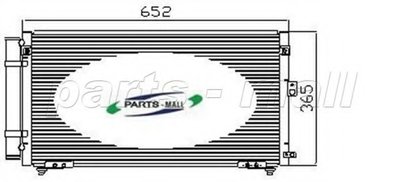 Конденсатор, кондиционер PARTS-MALL купить
