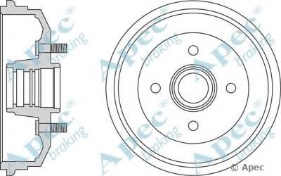 Тормозной барабан APEC braking купить