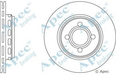 Тормозной диск APEC braking купить