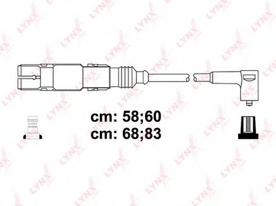Комплект проводов зажигания LYNXauto купить