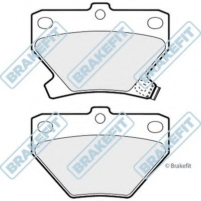 Комплект тормозных колодок, дисковый тормоз Brake Fit APEC braking купить