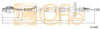 Тросик сцепления COFLE купить