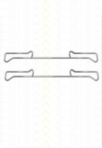 Комплектующие, колодки дискового тормоза TRISCAN купить