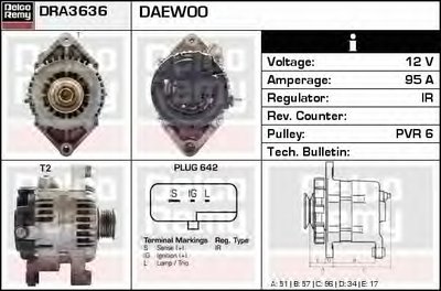 Генератор Remanufactured REMY (Light Duty) DELCO REMY купить