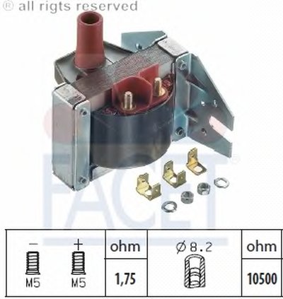 Катушка зажигания FACET купить