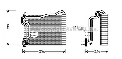 Испаритель, кондиционер AVA QUALITY COOLING купить