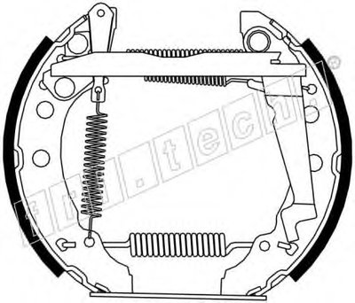 Комплект тормозных колодок FAST KIT fri.tech. купить