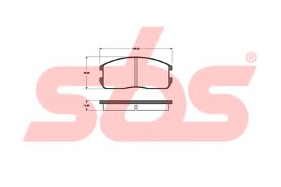 Комплект тормозных колодок, дисковый тормоз sbs купить