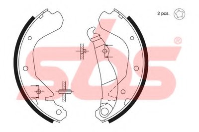 Комплект тормозных колодок sbs купить
