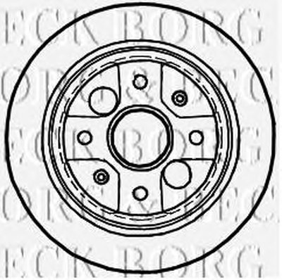 Тормозной диск BORG & BECK купить