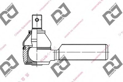 Наконечник поперечной рулевой тяги DJ PARTS купить