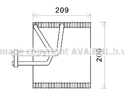 Испаритель, кондиционер AVA QUALITY COOLING купить