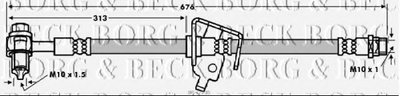 Тормозной шланг BORG & BECK купить