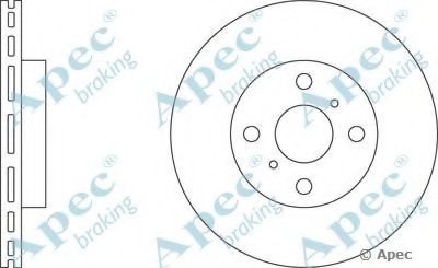 Тормозной диск APEC braking купить