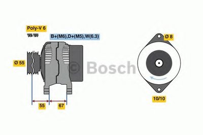 Генератор BOSCH купить