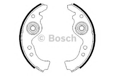 Комплект тормозных колодок BOSCH купить