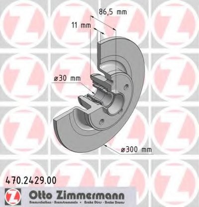 Тормозной диск ZIMMERMANN купить