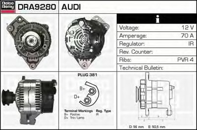 Генератор Remanufactured REMY (Light Duty) DELCO REMY купить