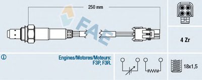 Лямда-зонд FAE купить