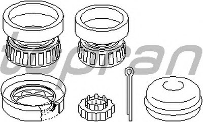 Комплект подшипника ступицы колеса TOPRAN купить
