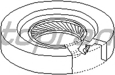 Уплотняющее кольцо, дифференциал TOPRAN купить